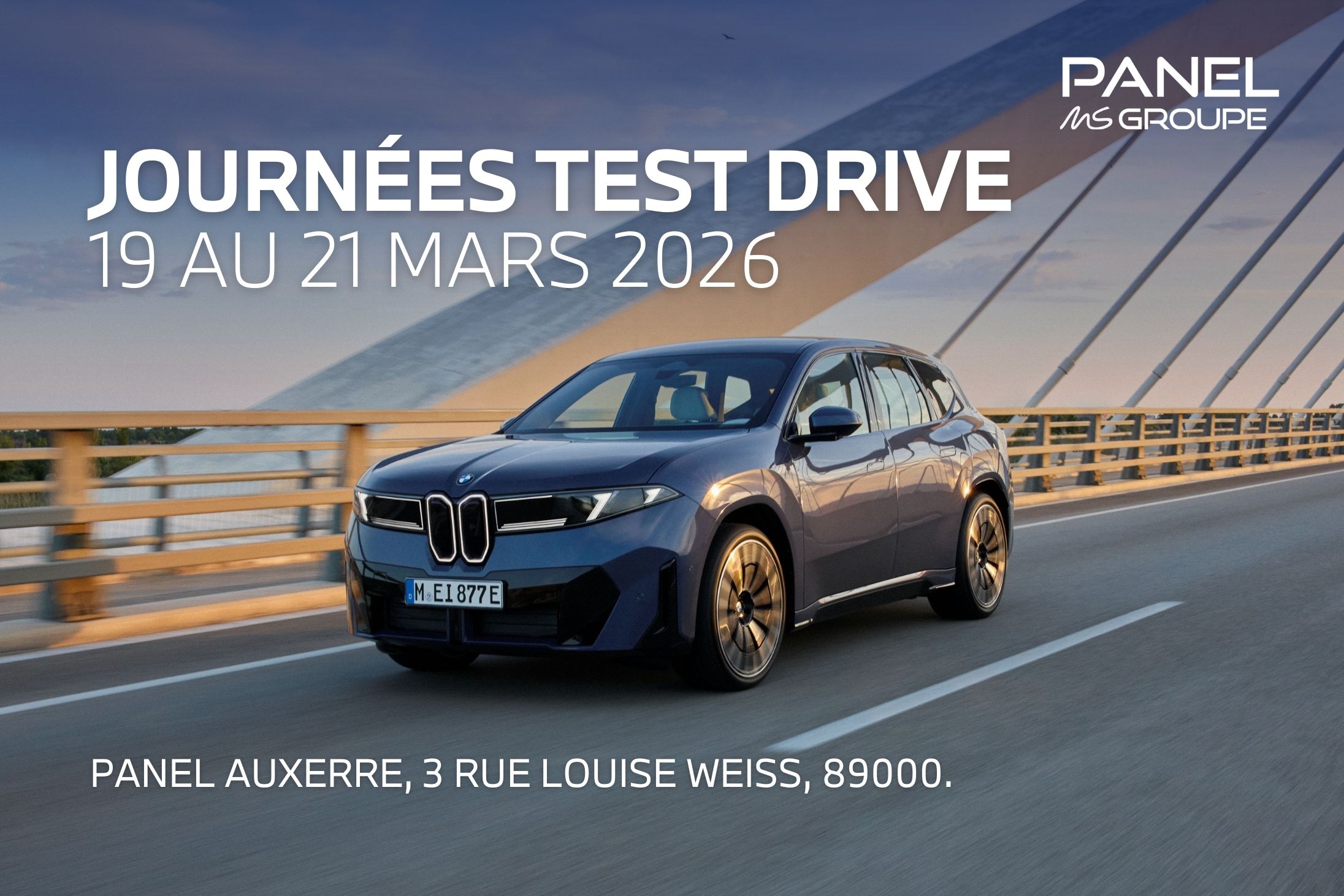 TEST DRIVE BMW iX3 – 19 AU 21 MARS